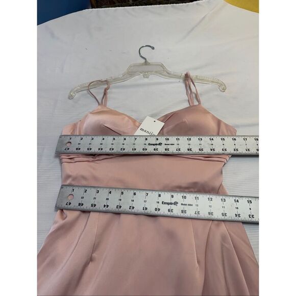 NWT Maniju Blush Pink Cocktail Party Dress Size Large New - Picture 5 of 10